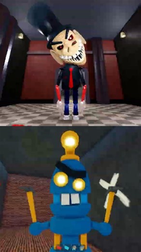 Roblox - SIR SCARY'S MANSION VS EPIC SCHOOL ESCAPE OBBY JUMPSCARE #roblox #shorts