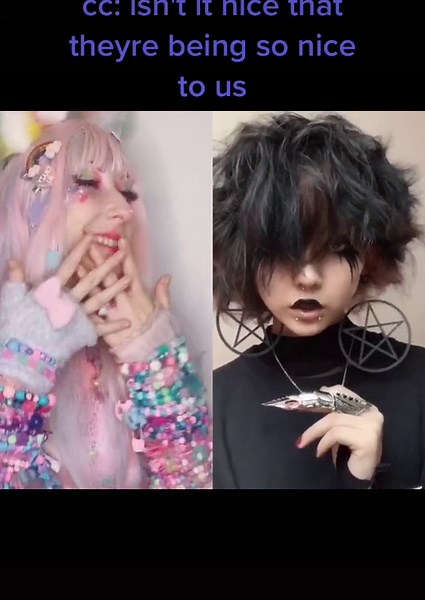 #duet with @vomitboyx POV: you see two weirdly dressed kids and u walk up to them so u can take a photo