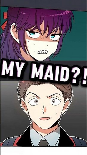My Childhood Enemy Became My Maid #manhwa #webtoon #manga #anime #manhua #shorts