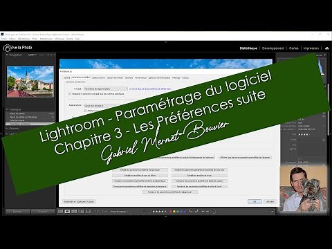 Lightroom - Paramétrage du logiciel - Chapitre 3 - Les Préférences