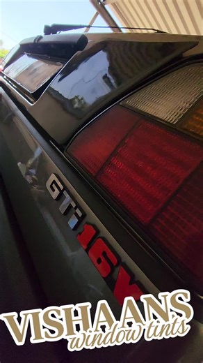 Golf 2 GTI Window Tinting Process