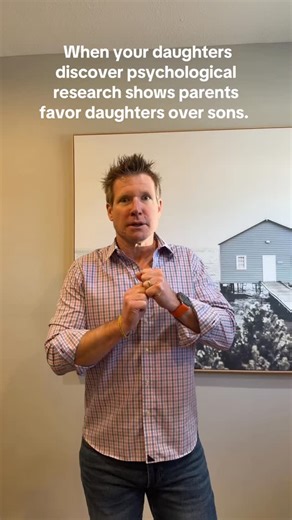 Dr. Justin D'Arienzo | Research shows parents favor daughters and their more responsible children. Sons and rebellious children are certainly more difficult to... | Instagram