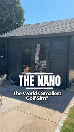 The Worlds Smallest Golf Sim! The Nano with Foresight GC3