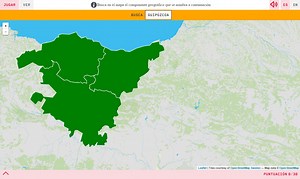 Pais Vasco Mapa Politico Capitales