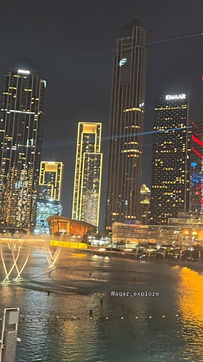 Dubai nights never disappoint! 🌃✨ City lights, luxury vibes, and the energy that never sleeps. Here’s another magical night in Downtown Dubai — full of shine, views, and pure Dubai vibes. 🌟 Follow for more night clips and hidden gems! . . #Dubai #DubaiNight #DubaiLights DubaiVibes DowntownDubai DubaiCity VisitDubai MyDubai UAE Dubaigram BurjKhalifa DubaiLife DubaiTravel NightView NightVideo CityVibes UAEViews TravelReels TravelVibes ExploreDubai WaqarTravel | Waqarexplores