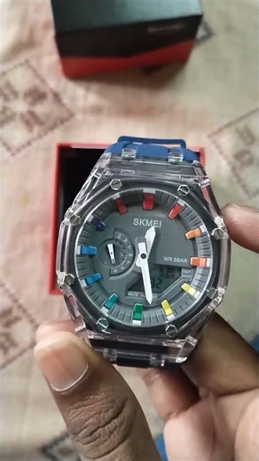 New Skmei Watch For Jast Unboxing Video ❤️ #rajibvlogvideo #Watch #Skmei
