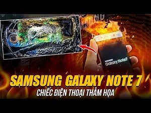 THE DISASTER PHONE SAMSUNG GALAXY NOTE 7 | EXPLOSION DISASTER CAUSES BILLIONS OF DOLLARS OF DAMAGE