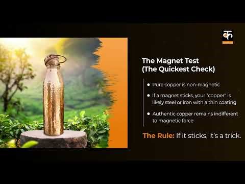 How to Know if Your Copper is Real or Fake | Kaarigar Handicrafts