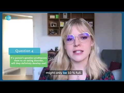 Eating Disorders genetics research 'The mental health jar analogy' - Helena Davies