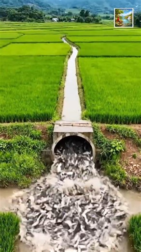 Cá Tràn Ra Từ Cống – Cá Lóc, Rô Phi, Cá Trê Nhảy Vào Vó Dày Đặc