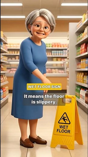 Essential Safety Vocabulary & Signs in Daily English! #Shorts