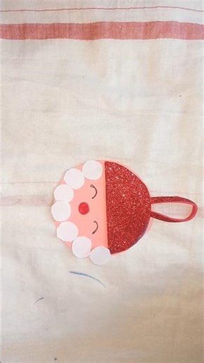 how to make a paper santa claus #bollywood #love #song #hindisong # shorts