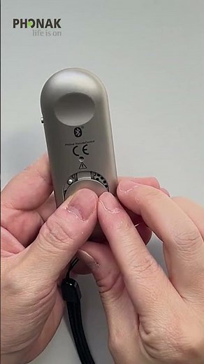 【フォナック リモートコントロール】電池交換方法