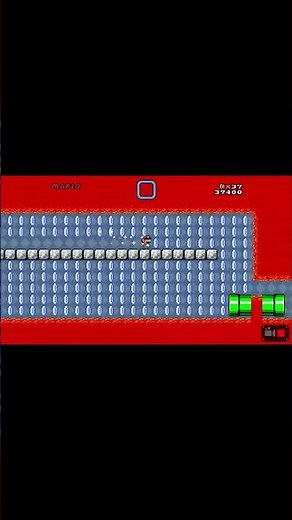 the last jump was nerve raking! #gaming #supermarioconstruct
