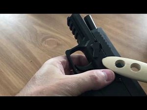 Sig Sauer P320 takedown issue fix