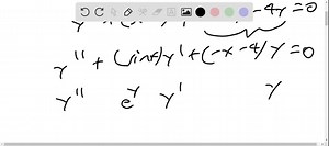 SOLVED:Classify each of the following equations as linear or nonlinear. If the equation is linear, determine whether it is homogeneous or nonhomogeneous. y^'' (sinx) y^'-x y=4 y