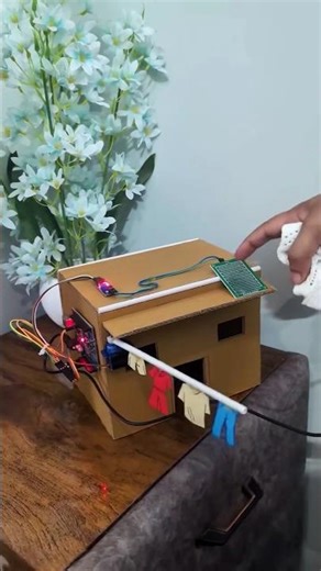 Rain Protection System 💥🚨🔉#iot