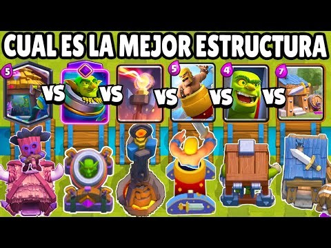 WHAT IS THE BEST STRUCTURE? | New STRUCTURES | clash royale