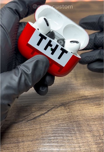 Custom AirPods Pro Inspired by Minecraft