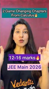 The Calculus Topics You CAN’T Skip! #shorts #jee #jee2026 #jeemains