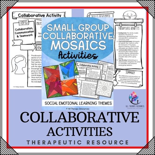7 COLLABORATIVE SMALL GROUP COUNSELING CURRICULUM ACTIVITIES - SEL LESSONS