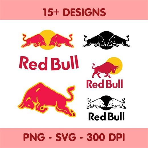 Red Bull Logo png, Red Bull Logo png druckbare Datei | Energy Drink Logo | Red Bull svg - Etsy.de