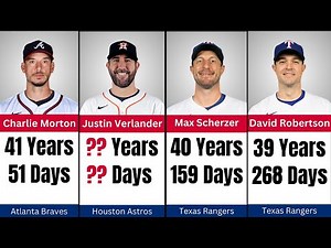 Oldest MLB Players Still Playing in 2025