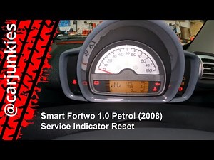 Smart Fortwo 1.0 Petrol (2008) - Service Indicator Reset