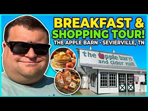 Apple Barn & Cider Mill - Breakfast Review & Tour - Sevierville, TN