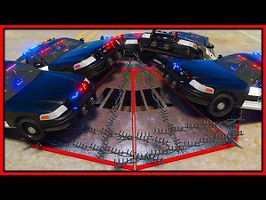 GTA 5 Roleplay - SPIKED 360 FLIP CAR DESTROYS COPS | RedlineRP