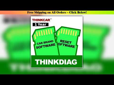Thinkcar Thinkdiag Full Software 1 Year Update OBD2 Scanner OE Level Diagnostic Tool 15 Resets