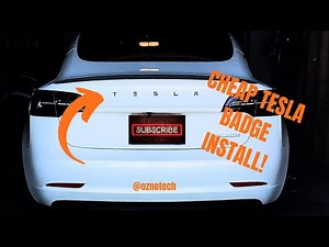 Transforming My Tesla: Badge Removal & Installation Guide
