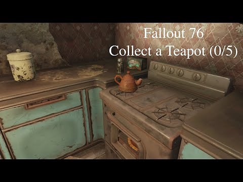 Fallout 76 - Collect a Teapot (0/5) - Easy locations