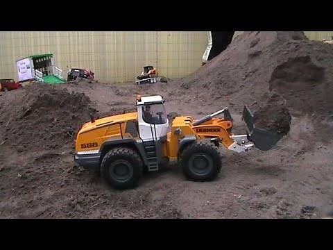 FM L566-Pro | Liebherr Metall-Radlader , Huina V3 Vollmetallbagger