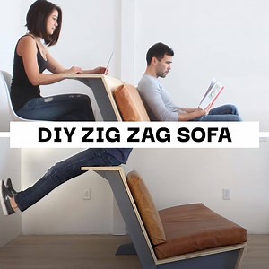 378K views · 2.6K reactions | Easy DIY "ZIG ZAG" SOFA 隣 | HomeMade Modern | Facebook