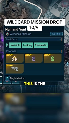 Borderlands 4 weekly reset wild card mission null and void drops! 10/9 - 10/16 #borderlands4