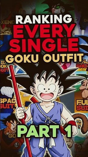 Goku’s ORIGINAL look 🔥