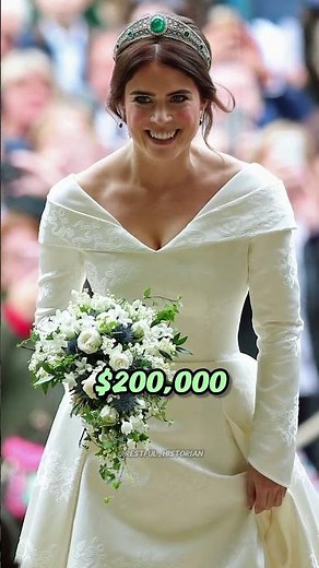 The Most Expensive Royal Wedding Dress Ever