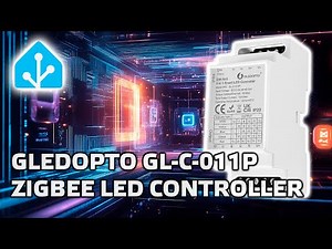 Gledopto GL-C-011P - DIN Rail Zigbee LED controller, 5 in 1, integration in Home Assistant