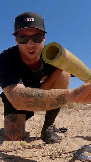 How to make a HAND SPEAR to catch food! | Field Days