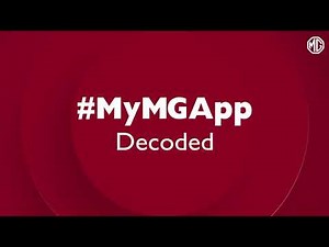 My MG App | Voice Commands