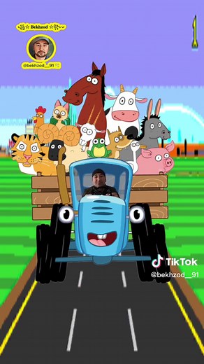 Siniy Traktor: Yangi TikTok Effekti
