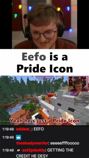 Eefo is a Pride Icon