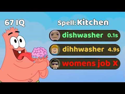 Dumb Roblox kids Spelling Race Fails That Are to Watch ... 🤡 😭