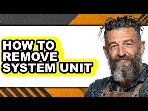 How to Remove System Unit (easy Method)