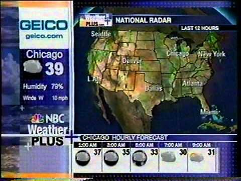 NBC Weather Plus - 11/9/08 - 1:00am