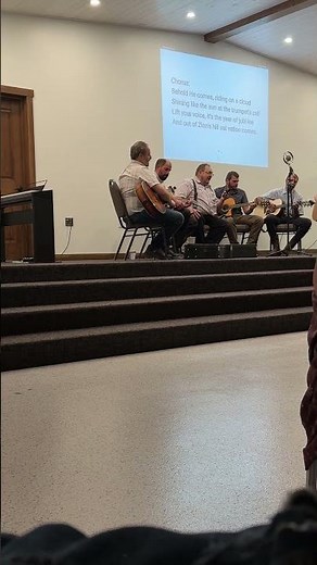 Behold He comes riding on the clouds #congregationalworship #singing #worship Days of Elijah