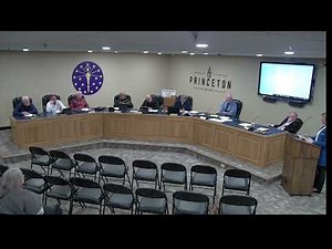 City of Princeton, Indiana Common Council Meeting, 11-17-2025