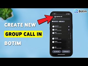How To Create New Group Call In Botim | Botim Group Call Setup Guide 2025