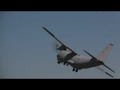 Alenia C-27J Barrel Roll & Backflip